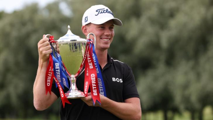 New Zealand golfer Daniel Hillier